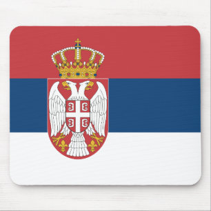 Mousepad Bandeira da Sérvia