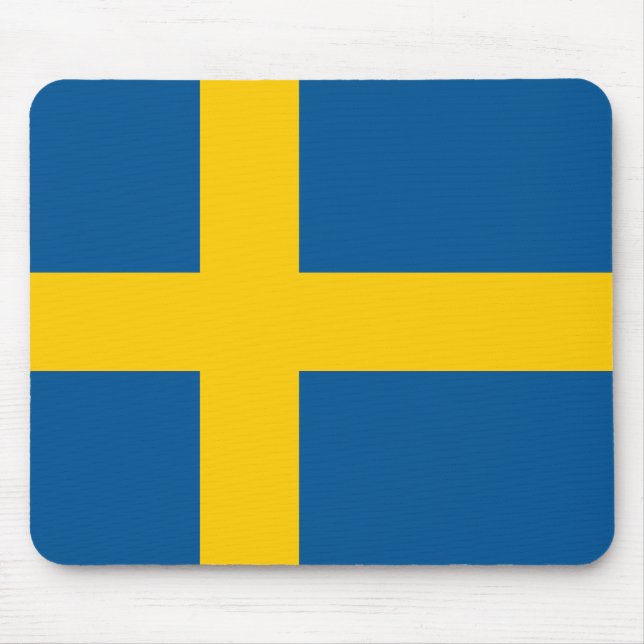 Mousepad Bandeira da Suécia (Frente)