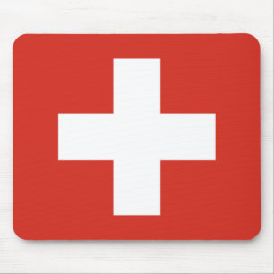 Mousepad Bandeira da Suiça
