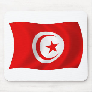 Mousepad Bandeira da Tunísia