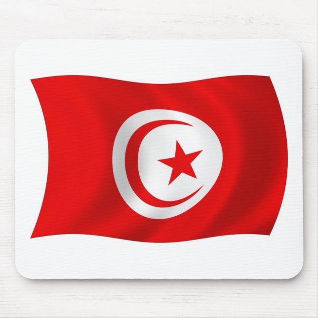 Mousepad Bandeira da Tunísia (Frente)