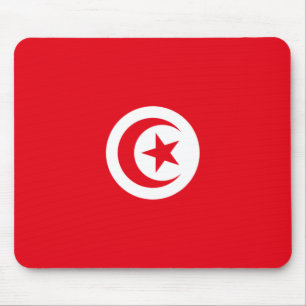 Mousepad Bandeira da Tunísia (Crescente Islâmico)
