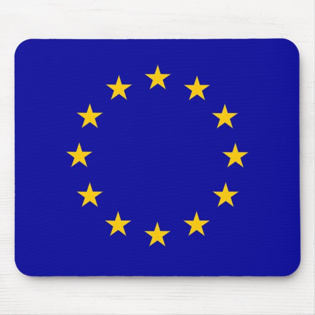 Mousepad Bandeira da União Europeia (Frente)