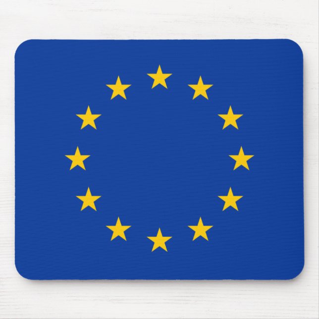 Mousepad Bandeira da União Europeia (Frente)