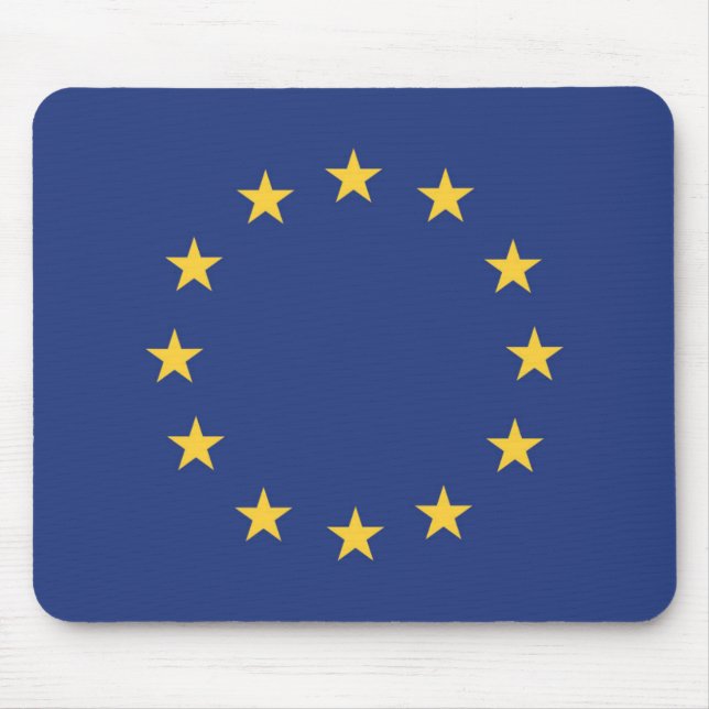 Mousepad Bandeira da União Europeia (Frente)