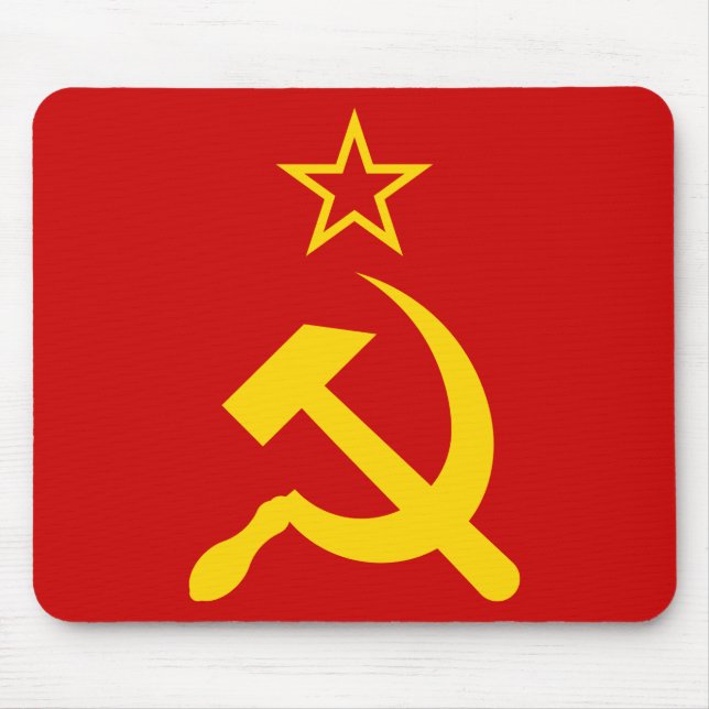 Mousepad Bandeira da URSS - Bandeira da União Soviética (Frente)