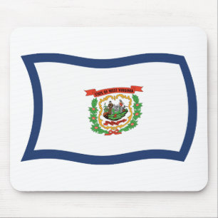 Mousepad Bandeira da Virgínia Ocidental