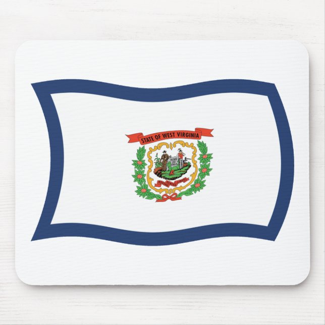 Mousepad Bandeira da Virgínia Ocidental (Frente)