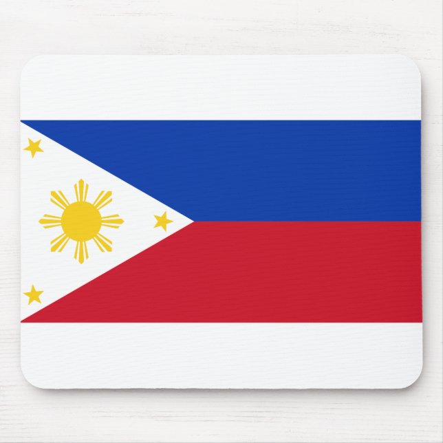 Mousepad Bandeira das Filipinas (Frente)