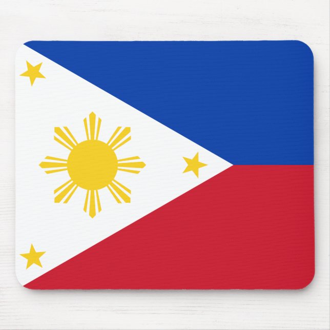 Mousepad Bandeira das Filipinas (Frente)