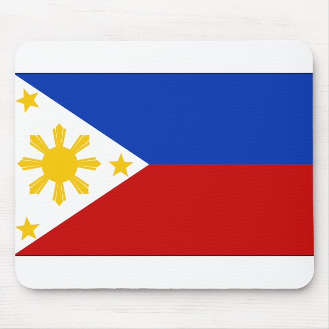 Mousepad Bandeira das Filipinas (Frente)