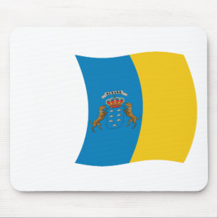 Mousepad Bandeira das Ilhas Canárias