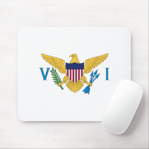 Mousepad bandeira das Ilhas Virgens dos EUA