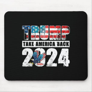 Mousepad Bandeira de 2024 Leve a América de Volta 4 de Julh