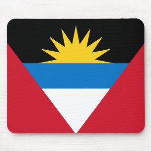 Mousepad bandeira de Antígua e Barbuda