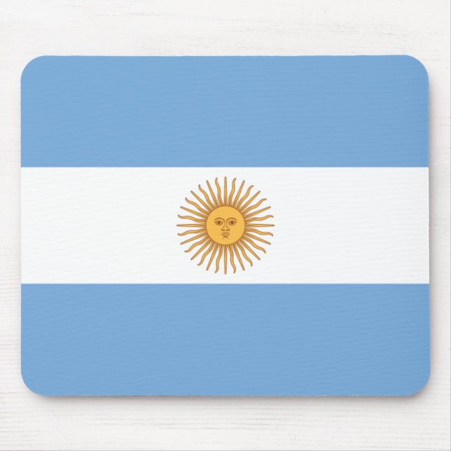 Mousepad Bandeira de Argentina (Frente)