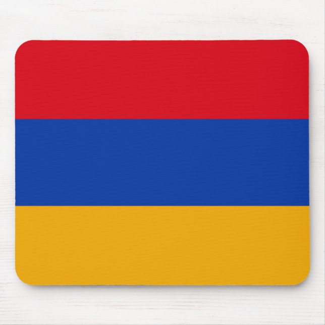 Mousepad Bandeira de Arménia - Yeraguyn (Frente)