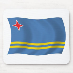 Mousepad Bandeira de Aruba