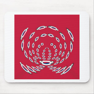 Mousepad Bandeira de Bolinhas da Coreia do Sul