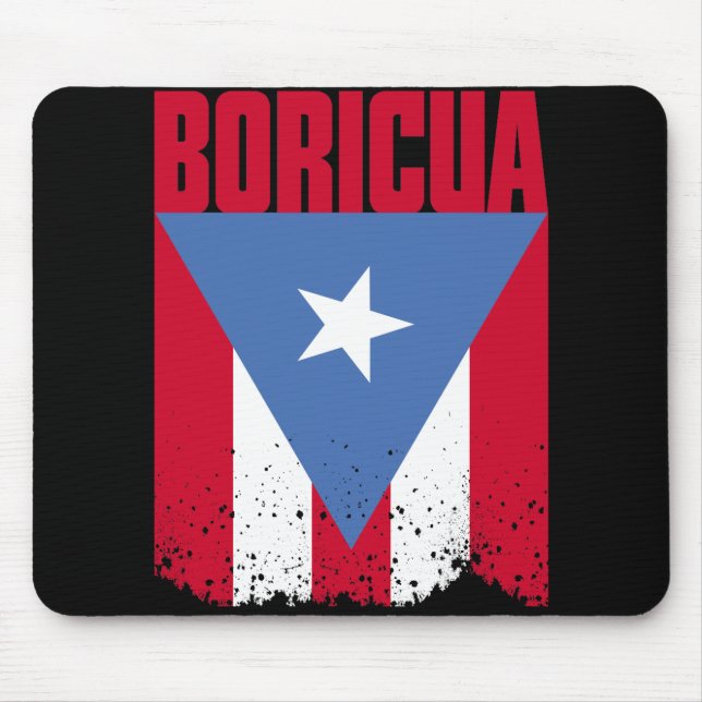 Mousepad Bandeira de Boricua (Frente)
