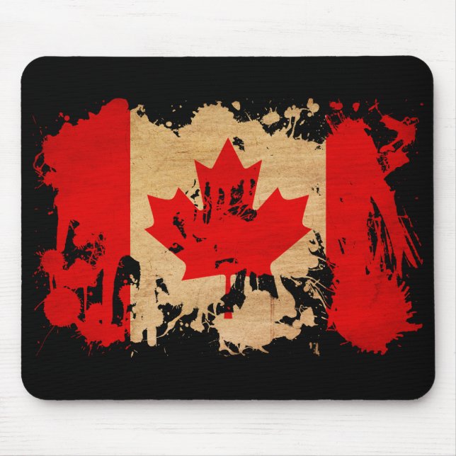 Mousepad Bandeira de Canadá (Frente)