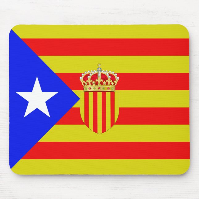 Mousepad Bandeira de Catalonia (Frente)
