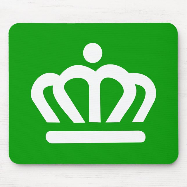 Mousepad Bandeira de Charlotte, Carolina do Norte (Frente)