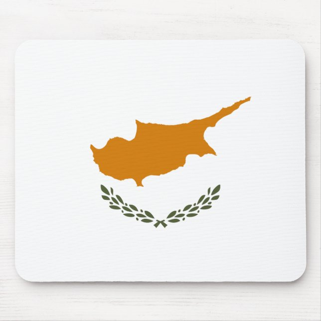 Mousepad Bandeira de Chipre (Frente)