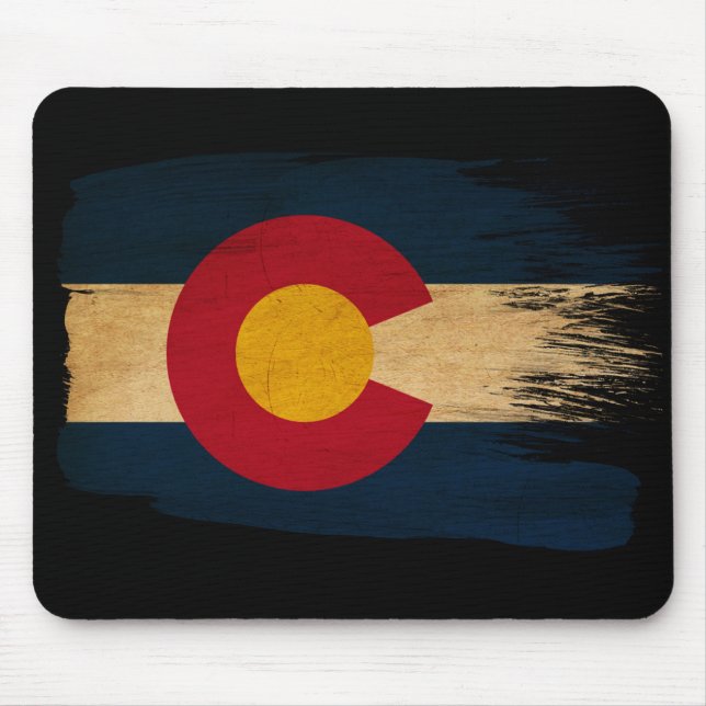 Mousepad Bandeira de Colorado (Frente)