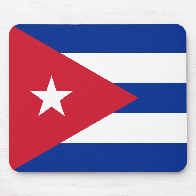 Mousepad Bandeira de Cuba (Frente)