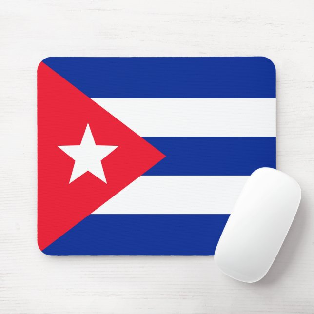 Mousepad Bandeira de Cuba (Com mouse)
