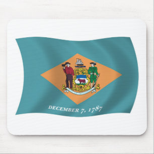 Mousepad Bandeira de Delaware