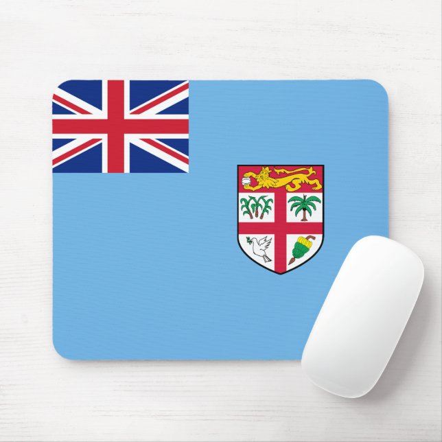 Mousepad bandeira de Fiji (Com mouse)