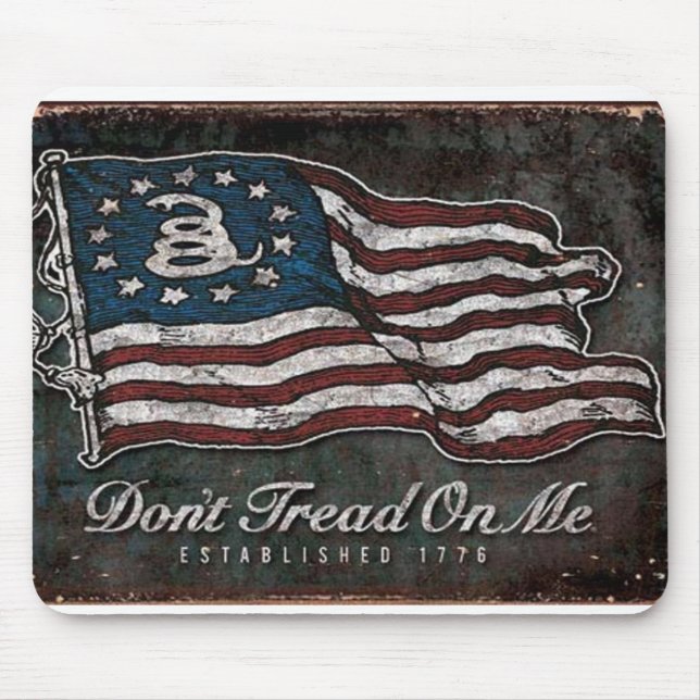 Mousepad Bandeira de Gadsden - liberdade ou morte (Frente)