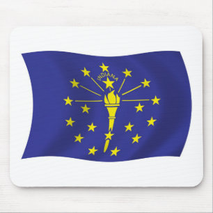 Mousepad Bandeira de Indiana