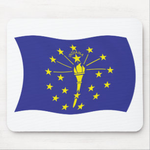 Mousepad Bandeira de Indiana