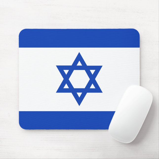 Mousepad bandeira de Israel (Com mouse)