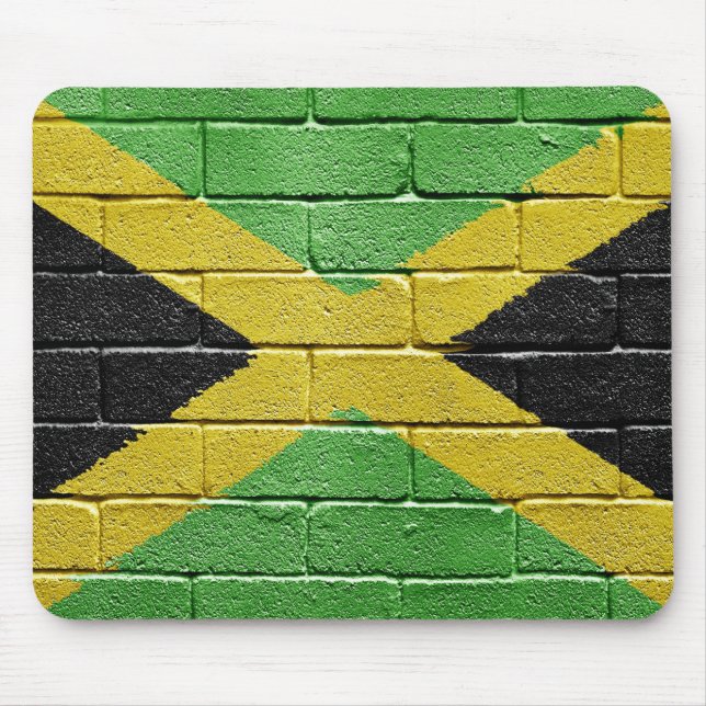 Mousepad Bandeira de Jamaica (Frente)