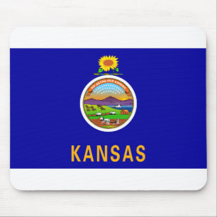 Mousepad Bandeira de Kansas