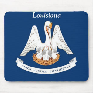 Mousepad Bandeira de Louisiana