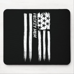 Mousepad Bandeira de Mãe de Hockey Esportiva Patriota EUA F