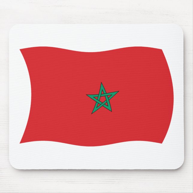 Mousepad Bandeira de Marrocos (Frente)