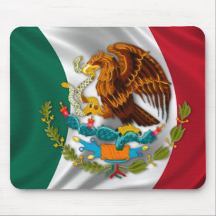 Mousepad Bandeira de México, brasão