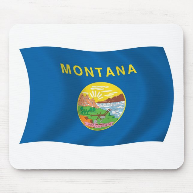 Mousepad Bandeira de Montana (Frente)