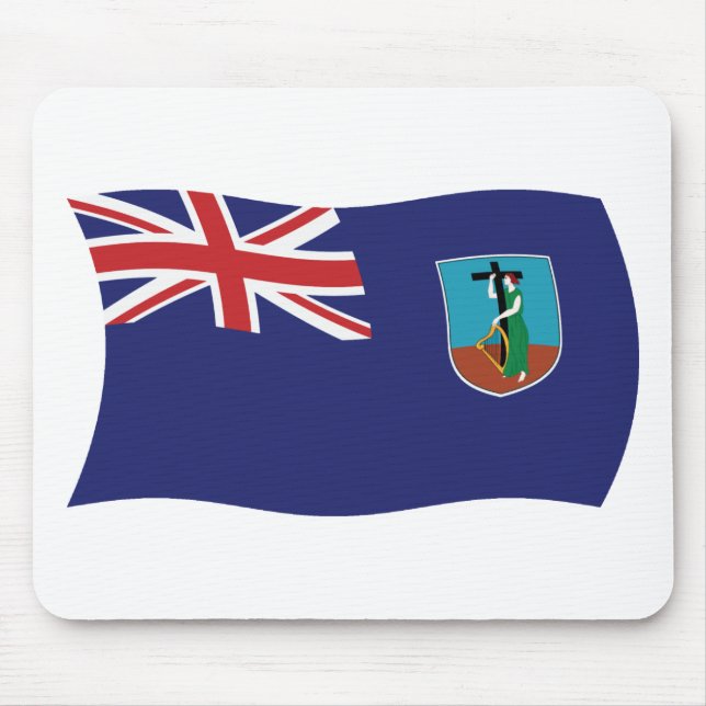 Mousepad Bandeira de Montserrat (Frente)