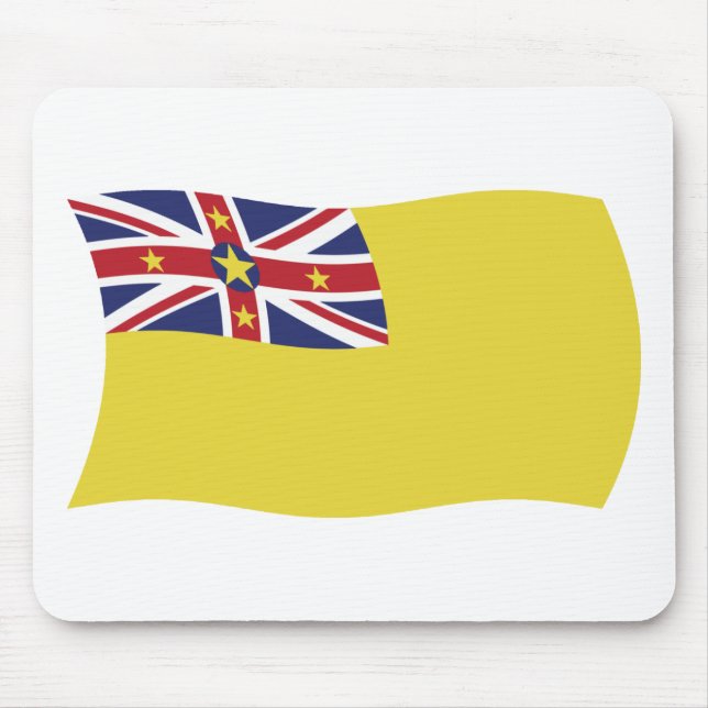 Mousepad Bandeira de Niue (Frente)