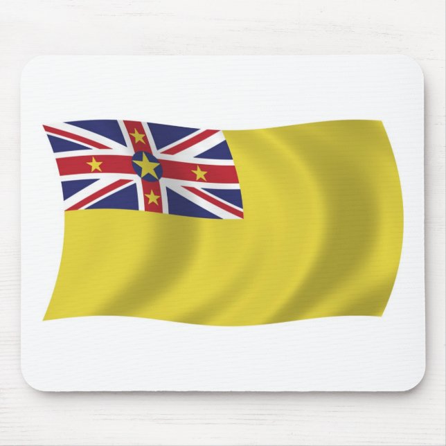 Mousepad Bandeira de Niue (Frente)