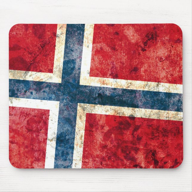 Mousepad Bandeira de Noruega (Frente)