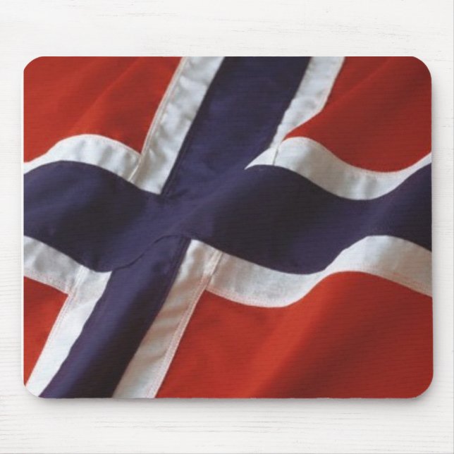Mousepad Bandeira de Noruega (Frente)