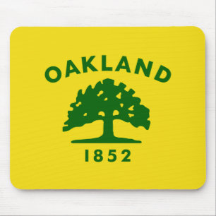 Mousepad Bandeira de Oakland, Califórnia